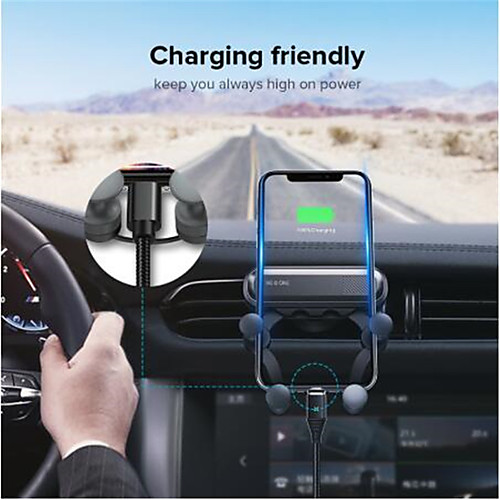 

Gravity Car Holder For Phone in Car Air Vent Clip Mount No Magnetic Mobile Phone Holder GPS Stand For iPhone 11 Pro Samsung