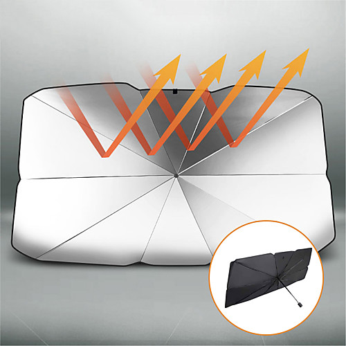 

Anti-UV car sun visor with ultraviolet mirror film sun visor universal sun visor car umbrella folding umbrella