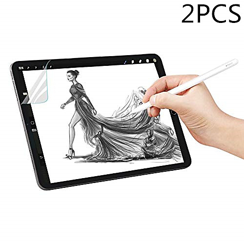 

2pcs Paperlike Screen Protector for iPad 9.7 iPad Pro iPad Air Screen Protector Compatiable with Apple PencilAnti Glare Painting Screen Protector for iPad iPadmini