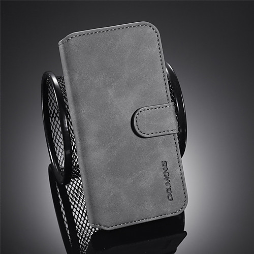 

Case For Apple iPhone 11 /11 Pro / 11 Pro Max/X/XS/XR/XS Max/2020SE/7/8 Card Holder / Shockproof / Flip Full Body Cases Solid Colored PU Leather / TPU