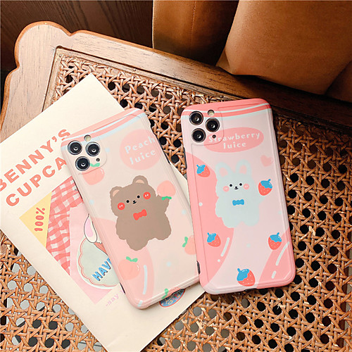 

Case For Apple iPhone 11 Pro Max / iPhone XR Shockproof / Dustproof / IMD Back Cover Animal TPU