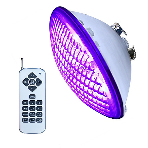 

Outdoor Waterproof LED Submersible Light for Swimming Pool 18W LED IP68 Pond Lights RGB Par56 with Remote Controller Underwater Light