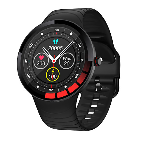 

SMART WATCH E3 Unisex Smartwatch Smart Wristbands Android iOS Bluetooth Waterproof Touch Screen Heart Rate Monitor Blood Pressure Measurement Sports Pedometer Call Reminder Sleep Tracker Sedentary