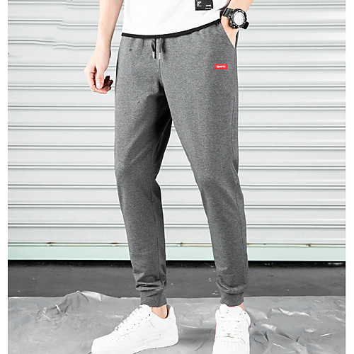 

Men's Hiking Pants Trousers Summer Outdoor Ventilation Quick Dry Breathable Soft Elastane Cotton Pants / Trousers Bottoms Dark Grey Camping / Hiking Hunting Fishing M L XL XXL XXXL