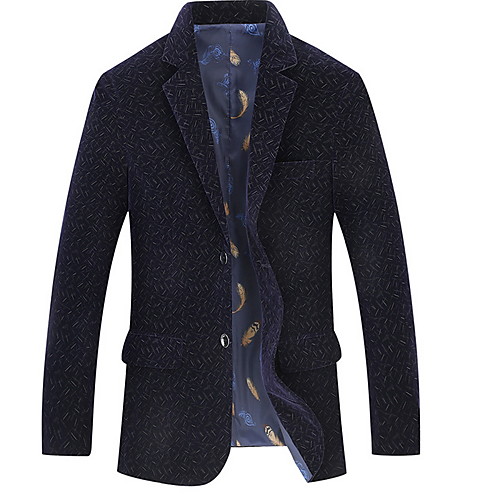 

Men's Blazer Wine / Navy Blue US32 / UK32 / EU40 / US34 / UK34 / EU42 / US36 / UK36 / EU44