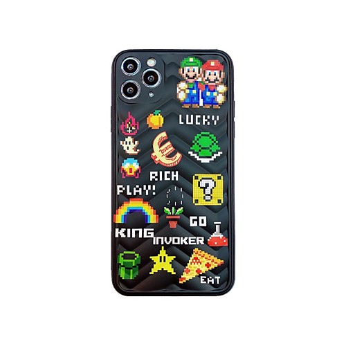 

Case For Apple iPhone 11 / iPhone 11 Pro / iPhone 11 Pro Max Shockproof Back Cover Cartoon TPU