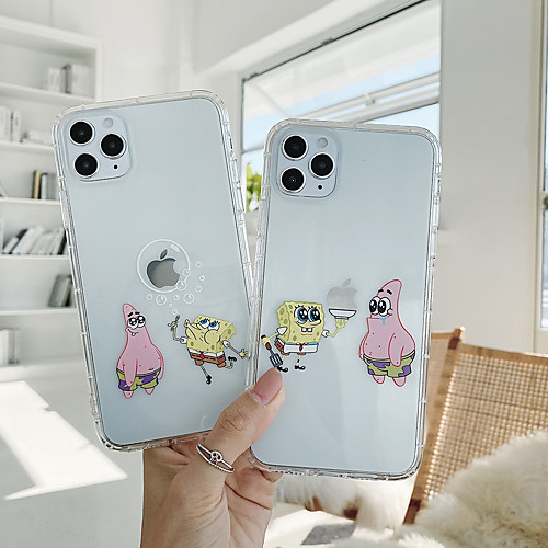 

Phone Case For Apple Back Cover iPhone 11 iPhone XR iPhone 11 Pro iPhone 11 Pro Max iPhone XS Max Shockproof Cartoon TPU