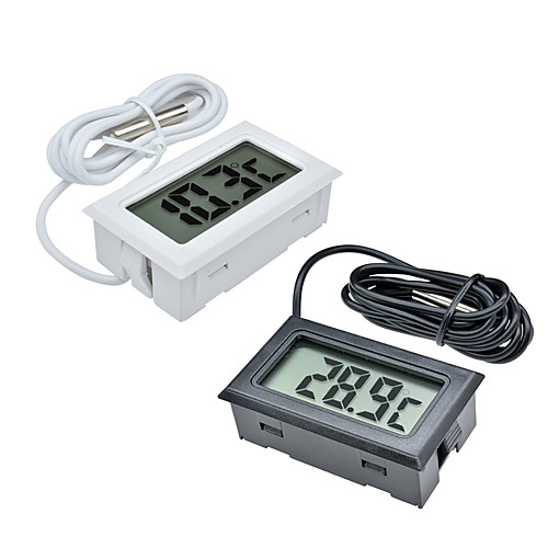 

Probe Fridge Freezer Thermometer Sensor FY-10 Mini Digital LCD Thermometer Thermograph For Aquarium Refrigerator KitChen Bar Use