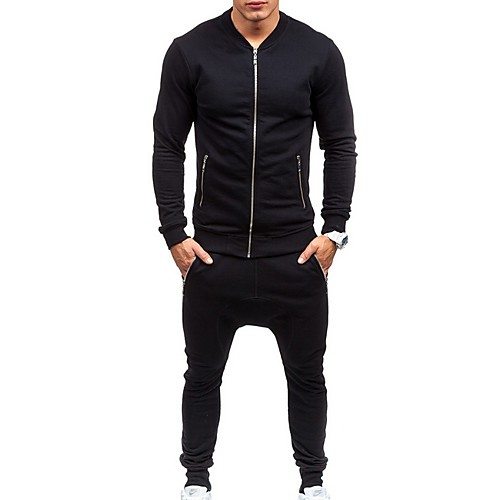 

Men's Activewear Set Solid Colored Basic Black US32 / UK32 / EU40 US34 / UK34 / EU42 US36 / UK36 / EU44 US38 / UK38 / EU46