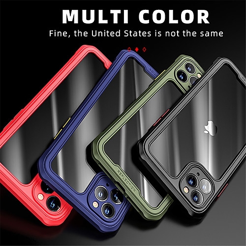 

For iPhone SE 2020 iPhone 11 Pro Max 11 X XS XR XS Max 8 8Plus 7 Case Soft Material Ultra Hybrid Comfort-grip Cell Phone Cases Protective Case Cover