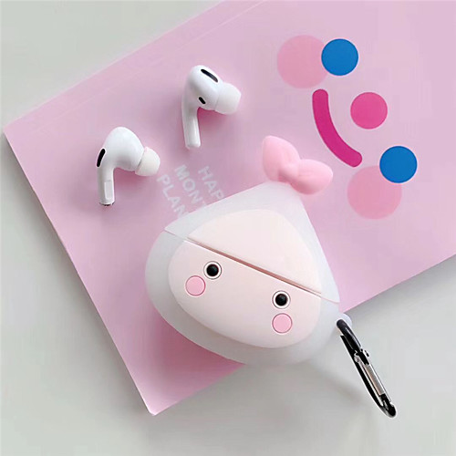 

For Apple Air Pods Pro Earphone Soft TPU Case For Apple Air Pods 3 Avocado Peach Cover Case With Hooks
