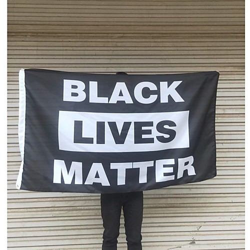 

I Cant Breathe Black Lives Matter 3x5 Foot Flag With Grommets