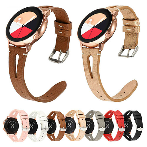 

22mm Watchband For Samsung Gear S3 Galaxy Watch 46mm Leather Strap