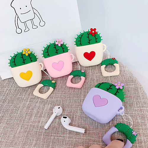 

Case For AirPods Cute / Shockproof / Dustproof Headphone Case Soft