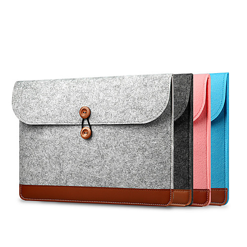 

MacBook Case / Combined Protection / Sleeves Solid Colored Canvas for Macbook Pro 13-inch / Macbook Air 11-inch / Macbook Pro 15-inch