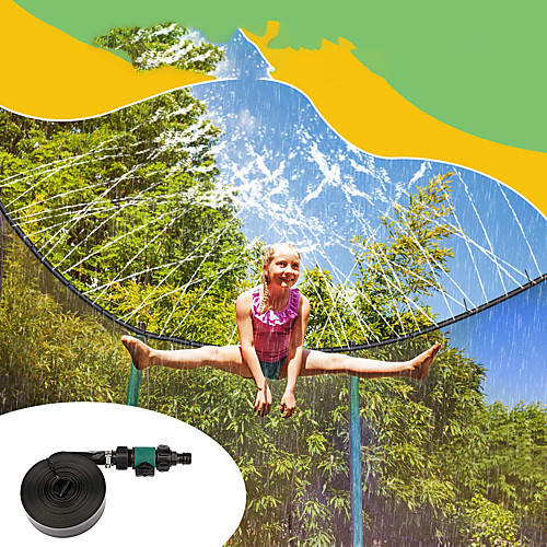 

Trampoline Sprinkler Trampoline Spray Sprinkler Game Toys Water Toys Trampoline Accessories Funny Summer Sports Outdoor Water Park Boys and Girls