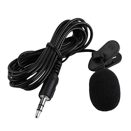 

Mini Metal Microphone 3.5mm Tie Clip Microphone Audio Mic for Computer Laptop Mobile Phone