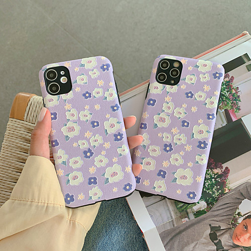 

Case For Apple iPhone 11 / iPhone 11 Pro / iPhone 11 Pro Max Shockproof Back Cover Flower TPU