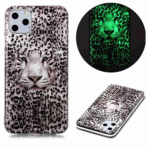 

Case For Apple iPhone 11 / iPhone 11 Pro / iPhone 11 Pro Max Glow in the Dark / Pattern Back Cover Animal TPU