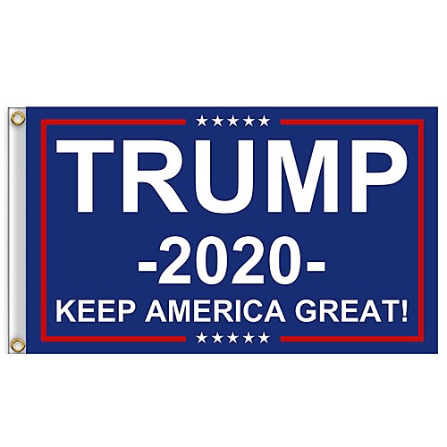 

Donald Trump Flag 2020 Keep America Great Flag - President Donald Trump Flag No More Bullshit Keep America Great Flag 3x5 ft with Brass Grommets MAGA