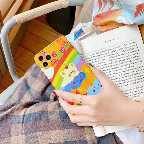 

Case For Apple iPhone 11 / iPhone 11 Pro / iPhone 11 Pro Max Shockproof Back Cover Cartoon TPU