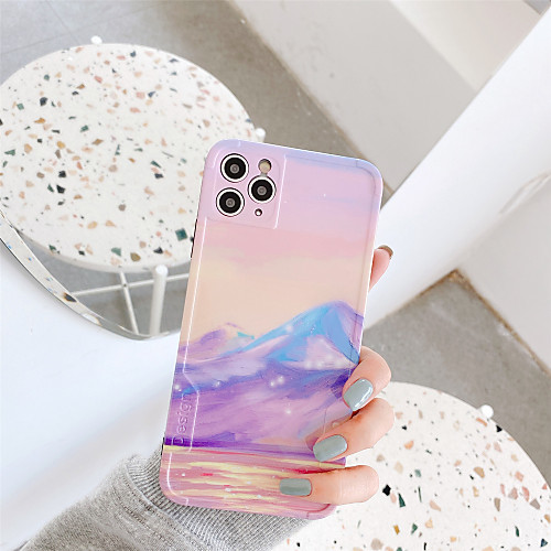 

IMD Design Oil Painting TPU for Apple iPhone Case 11 Pro Max X XR XS Max 8 Plus 7 Plus SE(2020) Protection Cover