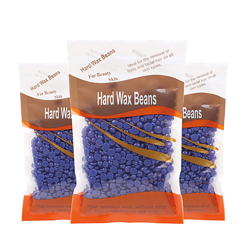 

300g Wax Beans No Strip Depilatory Hot Film Hard Wax Pellet Waxing Bikini Face Hair Removal Bean with 10PCS Applicator Stickers