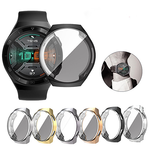 

Screen Protector Cases For Huawei Watch GT 2e Ultra-Thin Silicone Bumper Protector Flexible Case Cover For Huawei Watch GT 2e