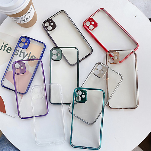 

11Pro Max 11Pro 11 Case for iPhone XR XS Max x xs 7 8Plus Soft Silicon TPU Electroplated Letters Phone Case for iPhone 7 8 6Plus