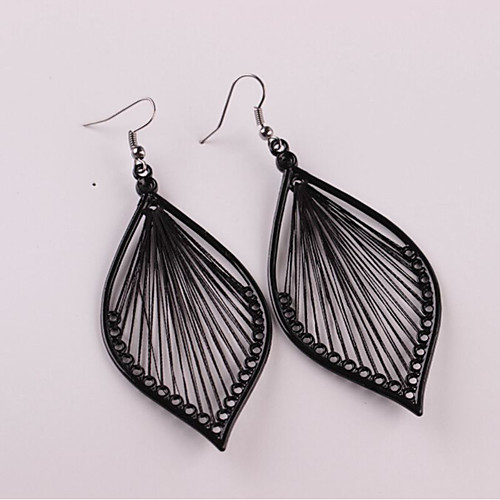

Women's Drop Earrings Dangle Earrings Hollow Out Earrings Jewelry Black For