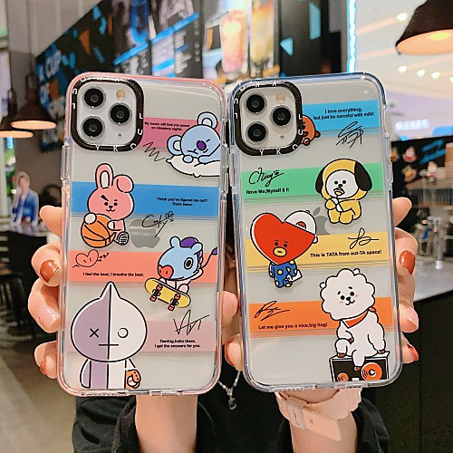 

Case For Apple iPhone 11 / iPhone 11 Pro / iPhone 11 Pro Max Shockproof Back Cover Cartoon TPU