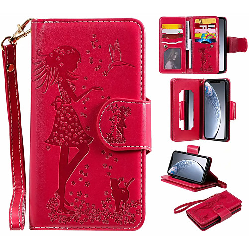 

Case For Apple iPhone 11 / iPhone 11 Pro / iPhone 11 Pro Max Card Holder / Flip Full Body Cases Cat PU Leather for iPhone SE 2020 / X / XR / XS / XS Max / 7 Plus / 8 Plus / 7 / 8