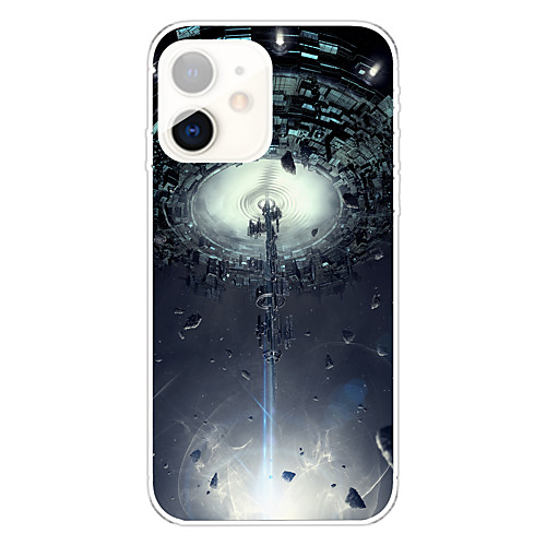 

Case For Apple iPhone 11 11 Pro 11 Pro Max XS XR XS Max 8 Plus 7 Plus 6S Plus 8 7 6 6s SE 5 5S Transparent Pattern Back Cover Space X Soft TPU