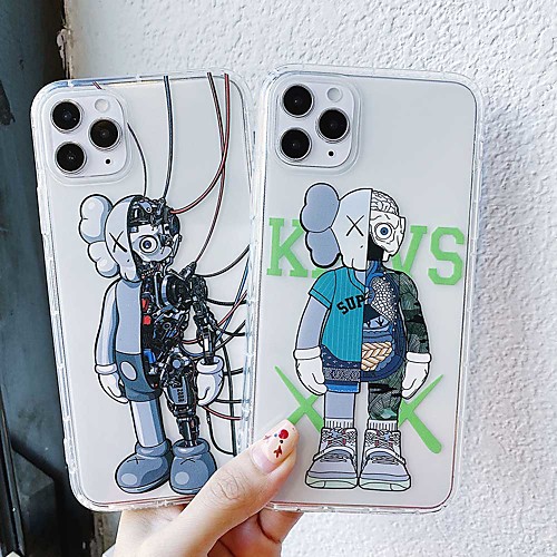 

Case For Apple iPhone 11 / iPhone 11 Pro / iPhone 11 Pro Max Shockproof Back Cover Transparent / Cartoon TPU