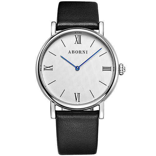 

Women's Mechanical Watch Casual Elegant Genuine Leather Automatic self-winding White Black Silver / Black Water Resistant / Waterproof Adorable Analog