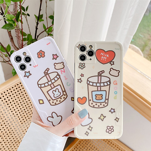 

IMD Design Summer Drink TPU for Apple iPhone Case 11 Pro Max X XR XS Max 8 Plus 7 Plus SE(2020) Protection Cover
