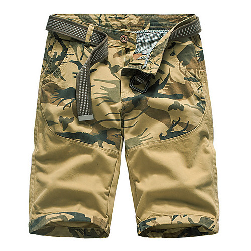 

Men's Basic Daily Slim Chinos Shorts Pants - Camouflage Summer Blue Army Green Khaki US40 / UK40 / EU48 / US42 / UK42 / EU50 / US44 / UK44 / EU52