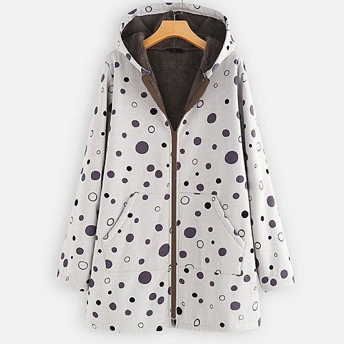 

Women's Parka Color Block Polyester White / Yellow M / L / XL