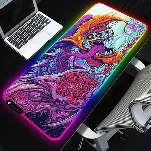 

2503504 mm Gaming Mouse Pad Luminous Mouse Pad Rubber Cloth Dest Mat
