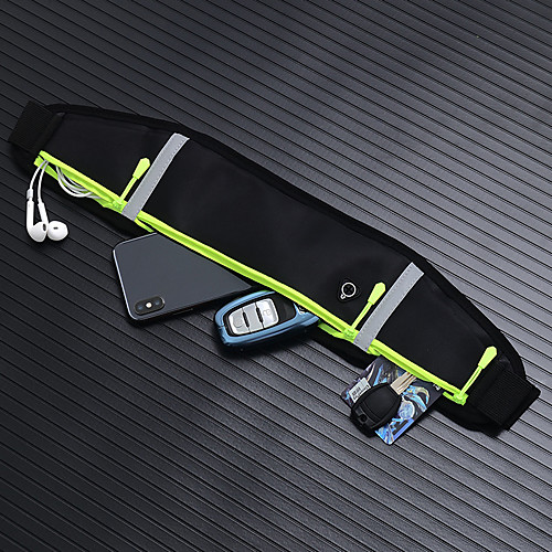 

Running Belt Fanny Pack Belt Pouch / Belt Bag for Hiking Outdoor Exercise Running Traveling Sports Bag Adjustable Waterproof Portable Nylon Tactel Lycra Women's Men's Running Bag Adults
