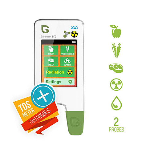 

Greentest nitrate tester Eco 5 food tester water nitrate test Radiation detector geiger counter meat fruit vegetables-EU PLUG