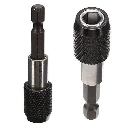 

1/4 inch Hex Shank Quick Release Electric Drill Magnetic Screwdriver Bit Holder 60mm Bit Holder