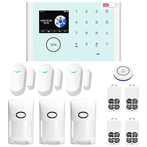 

CS118 Others / Home Alarm Systems / Alarm Host GSM WIFI Platform GSM WIFI Wireless Keyboard / SMS / Phone 433 Hz for