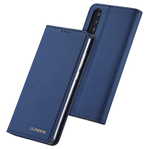 

Case For Huawei Huawei nova 4e / Huawei P30 / Huawei P30 Pro /P30 Lite Card Holder / Shockproof / Flip Full Body Cases Solid Colored PU Leather / TPU