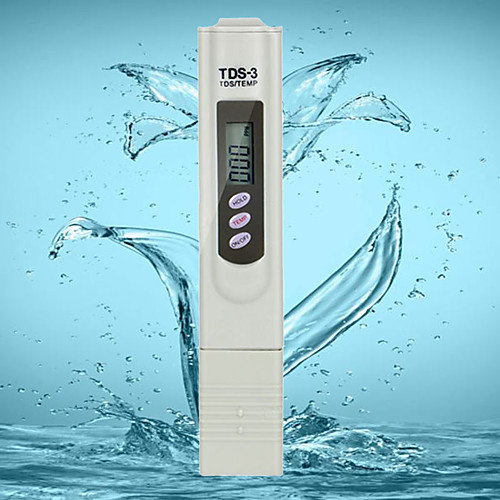 

Digital TDS Water Quality Testing Pen Aquarium Aquarium Pool tester Hardness Meter GH/DH Test Tool TDS-3 Meter