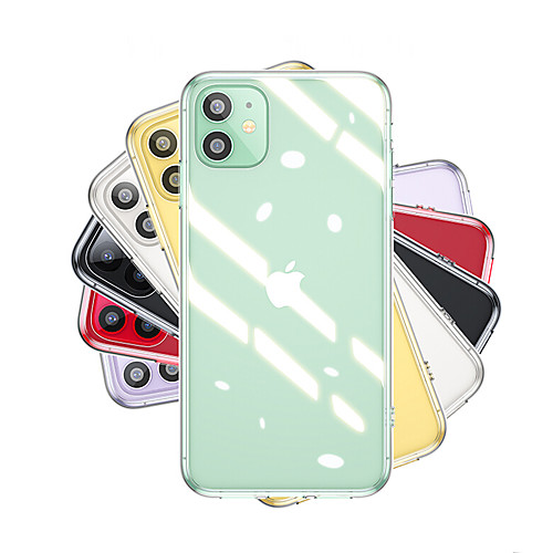 

Case For Apple iPhone 11/11 Pro/11 Pro Max/XS/XR/XS Max/8 Plus/7 Plus/6S Plus/8/7/6/6s/SE/5/5S Transparent Back Cover Soft TPU