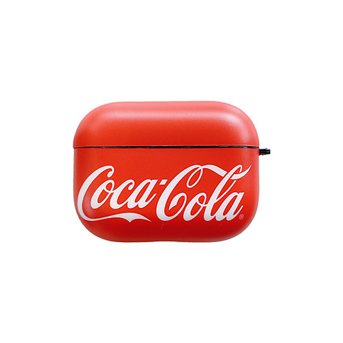 

3D Cute Coke Cola Summer Drink Bottle Ring Lanyard Silicone Bluetooth Wireless Earphone Case For Apple AirPods Pro 3 Headset cover