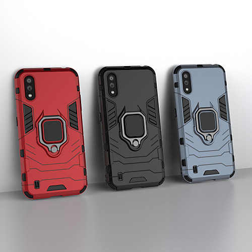 

Phone Case For Samsung Galaxy M30S A71 A51 S20 S20 Plus S20 Ultra A01 A70E A41 A11 M31 A31 A51 A21S Note 20 Ring Holder Back Cover Armor PC