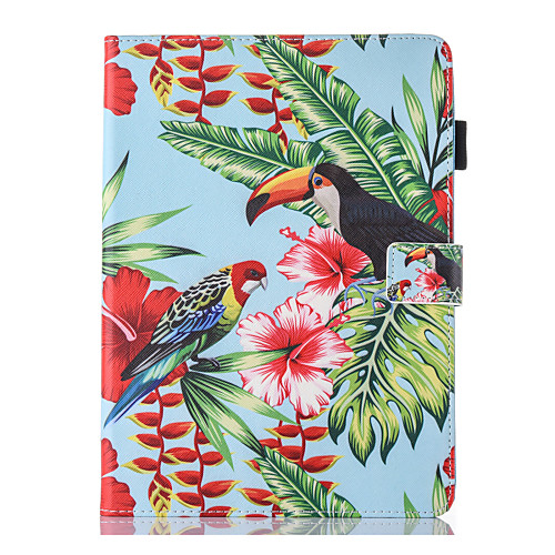 

Case For Apple iPad Air iPad (2018) iPad Air 2 iPad(2017) iPad Pro9.7 iPad5 6 8 9 360 Rotation Shockproof Magnetic Full Body Cases Butterfly Scenery Flower PU Leather TPU