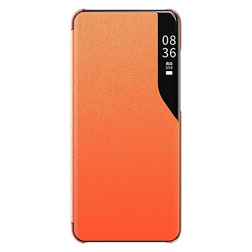 

Case For Xiaomi Redmi Note 8 Note 8 Pro Note 9s Note 9 ProNote 9 Pro Max Xiaomi Mi 10 Mi10 Pro Shockproof with Windows Flip Full Body Cases Solid Colored PU Leather TPU